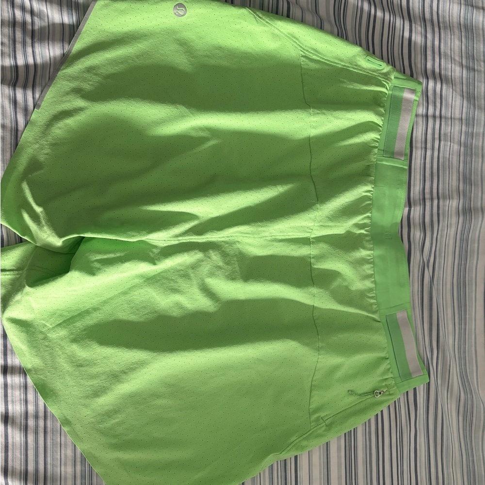lululemon 6” Green Athletic Shorts
